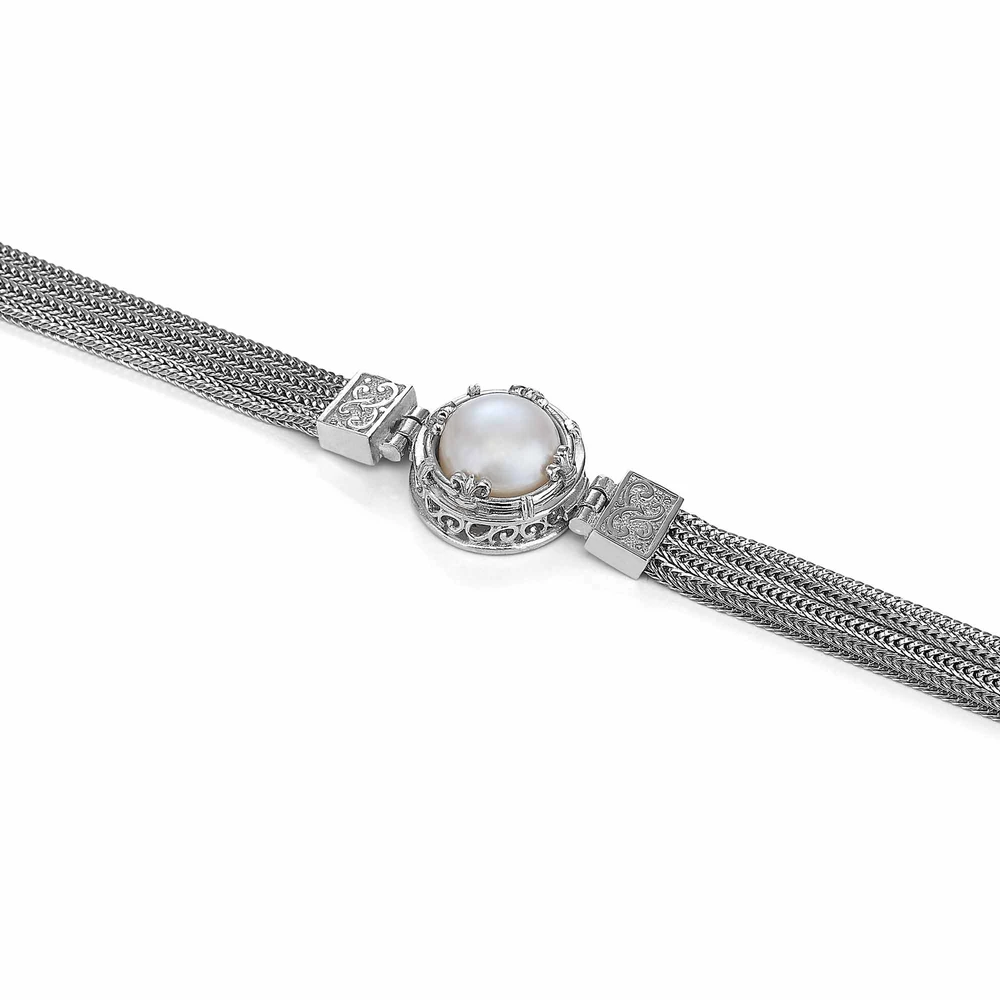 foxtail round pearl bracelet