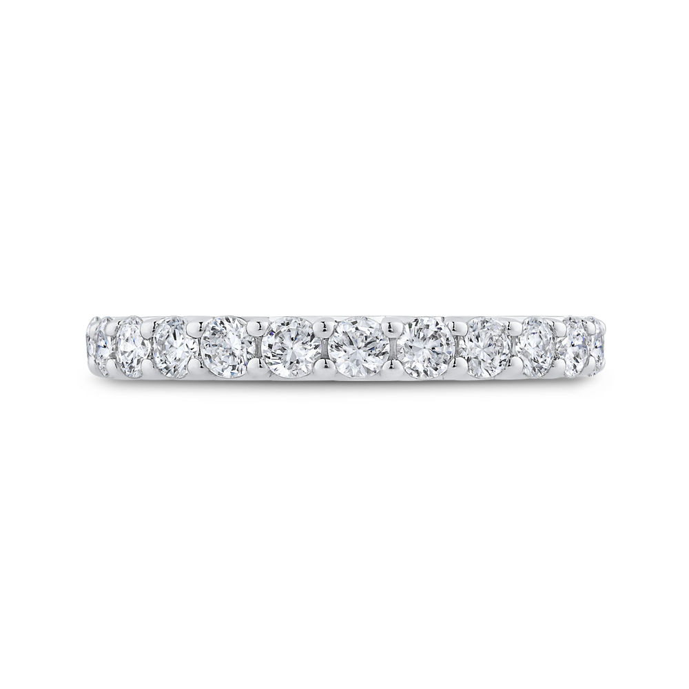 CA0467BH-37W-1.50 Bridal Jewelry Carizza White Gold Diamond Wedding Bands