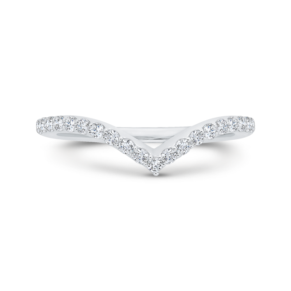 CAQ0526BH-37W-1.50 Bridal Jewelry Carizza White Gold Diamond Wedding Bands